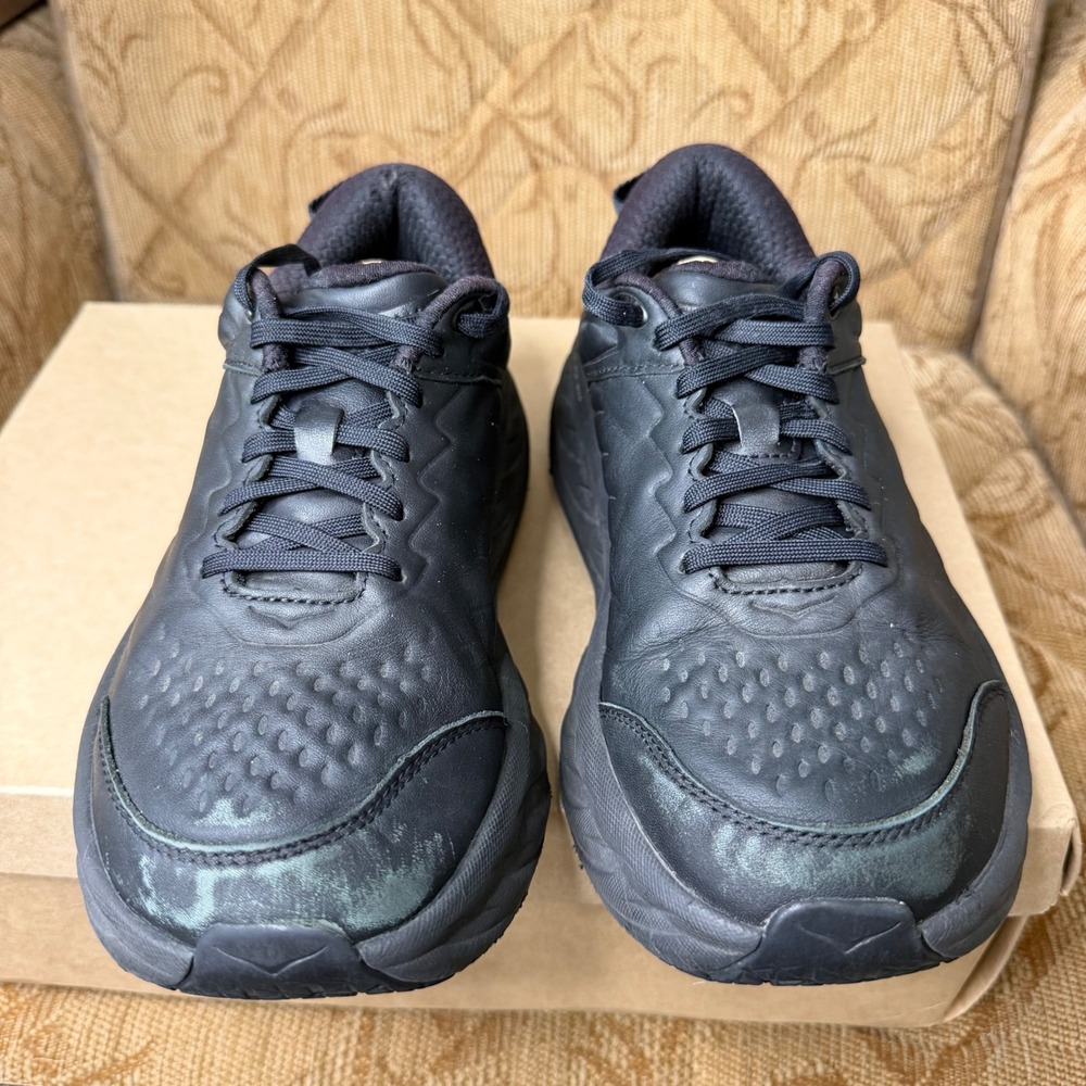 HOKA Bondi SR Black 1129351 BBLC Womens 8 Wide Walking Shoes - Picture 5 of 12